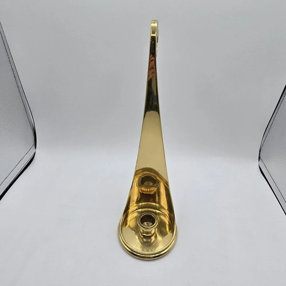 VTG PartyLite Hampton Brass Candle Holder‎ for Taper or Pillar 02362